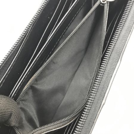  COACH コーチ 財布 長財布  シグネチャー ラウンドジップ  ブラック