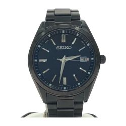 ▼▼ SEIKO セイコー メンズ腕時計 電波ソーラー セイコーコレクション  7B72-0AC0 ブラック Bランク