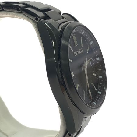  SEIKO セイコー メンズ腕時計 電波ソーラー セイコーコレクション  7B72-0AC0 ブラック
