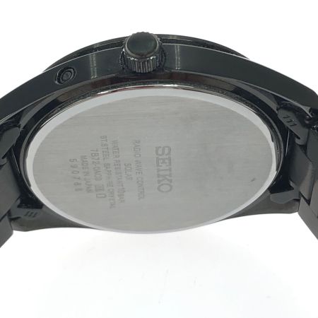 SEIKO セイコー メンズ腕時計 電波ソーラー セイコーコレクション  7B72-0AC0 ブラック