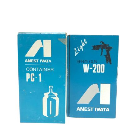  ANEST IWATA アネスト岩田 エアツール スプレーガン  W-200 タンクセット