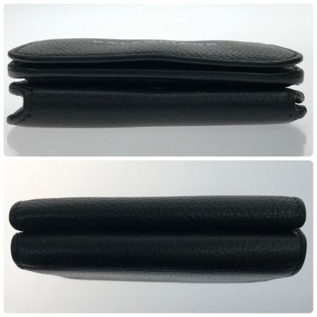  BALENCIAGA バレンシアガ 財布 三折り財布  ブラック