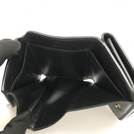  BALENCIAGA バレンシアガ 財布 三折り財布  ブラック