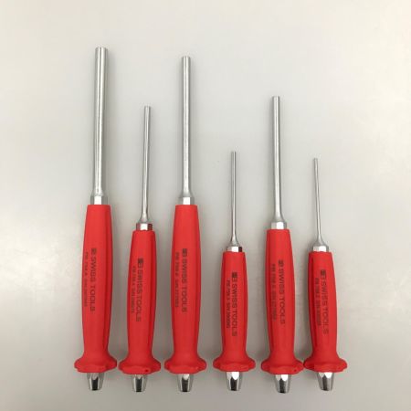 SWISS  TOOLS ハンドツール ピンポンチセット 6本組 PB758.2~758.8