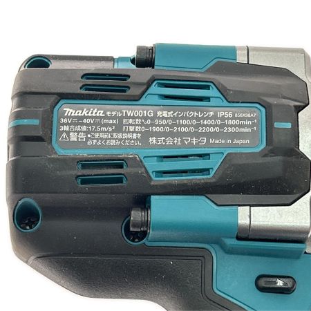  MAKITA マキタ インパクトレンチ 40v コードレス式 TW-001G グリーン