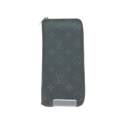 ▼▼ LOUIS VUITTON ルイヴィトン メンズ 長財布 モノグラムエクリプス ジッピーウォレット ヴェルティカル M62295 ブラック Bランク