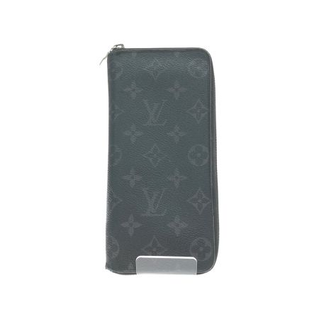  LOUIS VUITTON ルイヴィトン メンズ 長財布 モノグラムエクリプス ジッピーウォレット ヴェルティカル M62295 ブラック