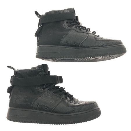  NIKE ナイキ メンズスニーカー AIR FORCE1 Mid 'Triple Black' 26.5cm 917753-005 ブラック