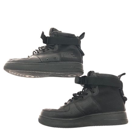  NIKE ナイキ メンズスニーカー AIR FORCE1 Mid 'Triple Black' 26.5cm 917753-005 ブラック