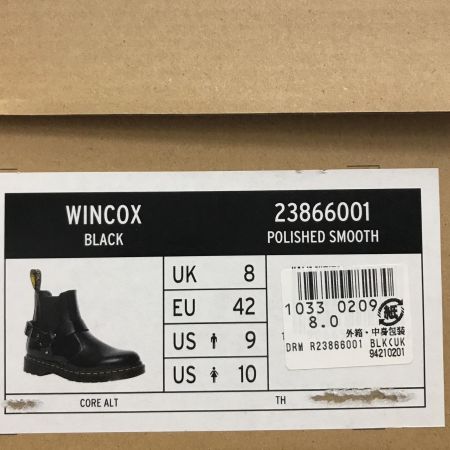  Dr.Martens ドクターマーチン 靴 ブーツ  SIZE 26cm ウィルコックスサイドゴアブーツ 23866001 ブラック