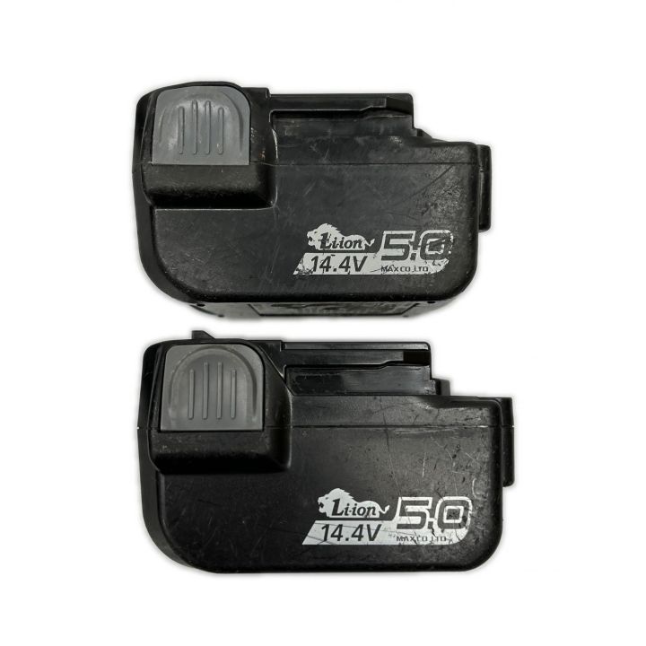MAX マックス 鉄筋結束機 コードレス式 14.4v 5.0Ah 充電器・充電池2個 MAX マックス 鉄筋結束機 コードレス式 14.4v 5.0Ah 充電器・充電池2個