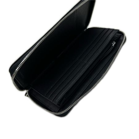  EMPORIO ARMANI エンポリオアルマーニ ラウンドファスナー財布 長財布 ブラック