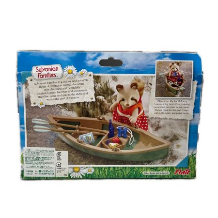  エポック シルバニアファミリー Canoe アライグマ カヌー 海外版