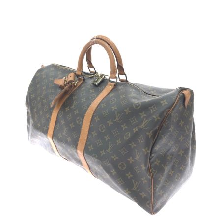  LOUIS VUITTON ルイヴィトン ユニセックス ボストンバッグ モノグラム キーポル55 旅行バッグ M41424 ブラウン
