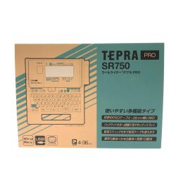 ▼▼ KINGJIM キングジム ラベルライター テプラ PRO TEPRA 4-36mm対応  SR750 Bランク