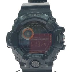 ▼▼ CASIO カシオ メンズ腕時計 電波ソーラー G-SHOCK トリプルセンサー レンジマン マスターオブG GW-9400BJ ブラック Bランク