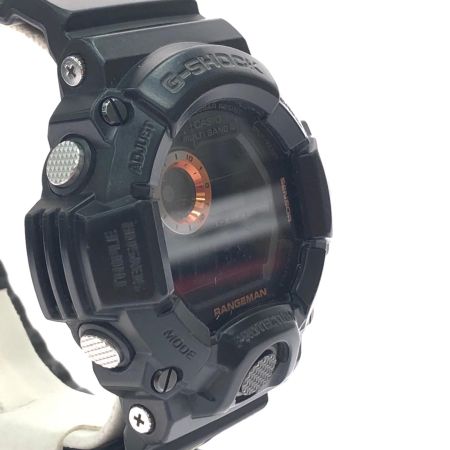  CASIO カシオ メンズ腕時計 電波ソーラー G-SHOCK トリプルセンサー レンジマン マスターオブG GW-9400BJ ブラック