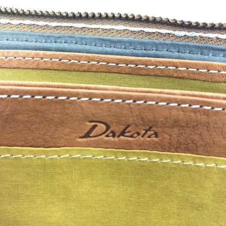  Dakota ダコタ レディース 長財布 ラウンドファスナー SDGs ゼオライト鞣し イデーア 小銭入れ有