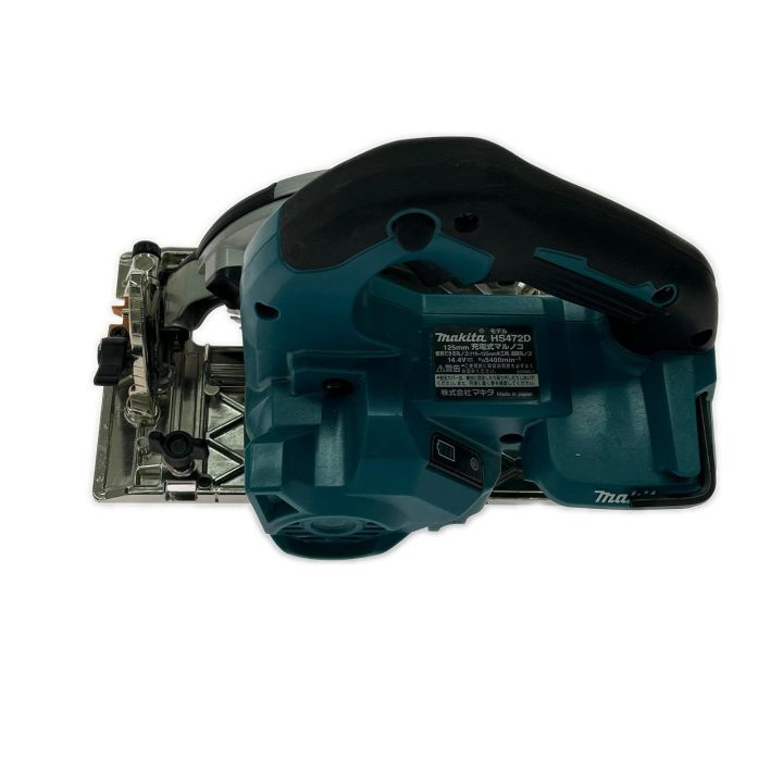 MAKITA マキタ 丸のこ コードレス式 125mm 14.4v HS472D ブルー - 中古 