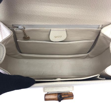  GUCCI グッチ レディース 2WAYバッグ ショルダーバッグ バンブーバッグ 000 01 0633 ベージュ