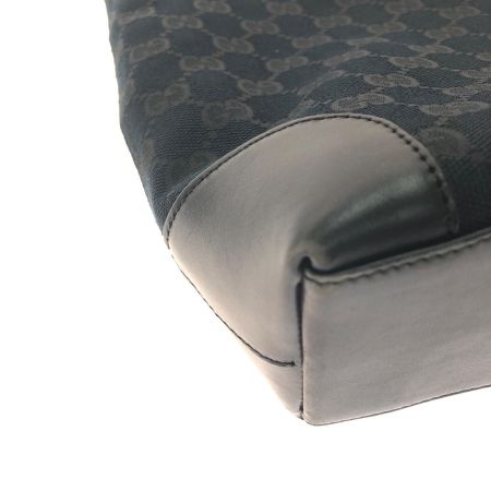 GUCCI グッチ レディース ハンドバッグ トートバッグ GGキャンバス レザー 002-1119 ブラック