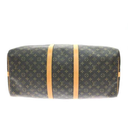  LOUIS VUITTON ルイヴィトン ユニセックス ボストンバッグ モノグラム キーポル55 バンドリエール  M41414 ブラウン