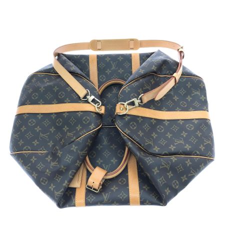  LOUIS VUITTON ルイヴィトン ユニセックス ボストンバッグ モノグラム キーポル55 バンドリエール  M41414 ブラウン