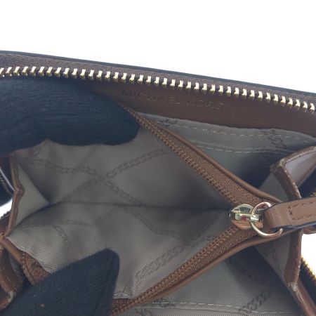  MICHAEL KORS マイケルコース ユニセックス ミニ財布 コンパクトウォレット カードケース コインケース 34S1GT9Z1B ブラウン