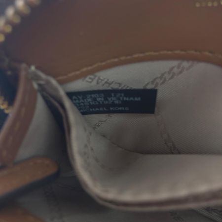  MICHAEL KORS マイケルコース ユニセックス ミニ財布 コンパクトウォレット カードケース コインケース 34S1GT9Z1B ブラウン