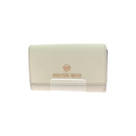  MICHAEL KORS マイケルコース レディース 名刺入れ カードケース アコーディオン  32FGT9D10 ベージュ