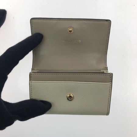  MICHAEL KORS マイケルコース レディース 名刺入れ カードケース アコーディオン  32FGT9D10 ベージュ