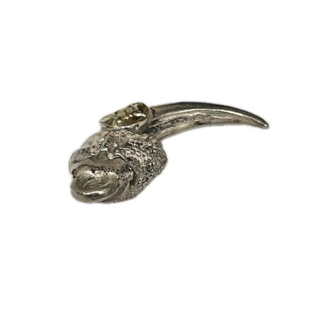 FIRST ARROW's ペンダントトップ SILVER925 K18付Eagle Claw 9.5g