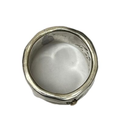 BIGHAND SILVER925 K18付サンリング 21号 19.7g