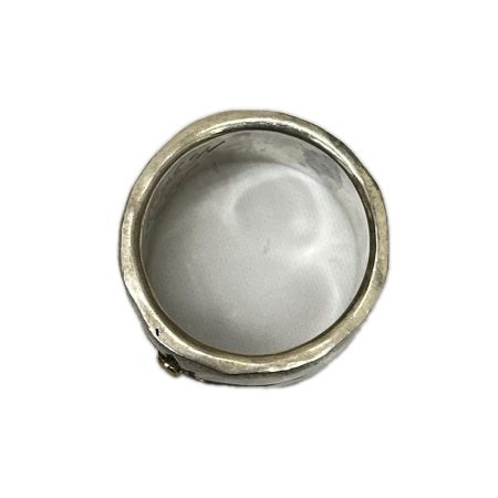 BIGHAND SILVER925 K18付サンリング 21号 19.7g