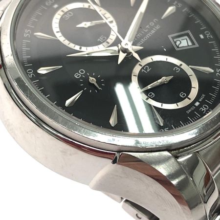  HAMILTON ハミルトン メンズ腕時計 自動巻き ジャズマスター 黒文字盤 H326160