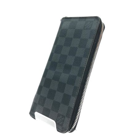  LOUIS VUITTON ルイヴィトン メンズ 長財布 ダミエ グラフィット ジッピーウォレット ヴェルティカル N63095