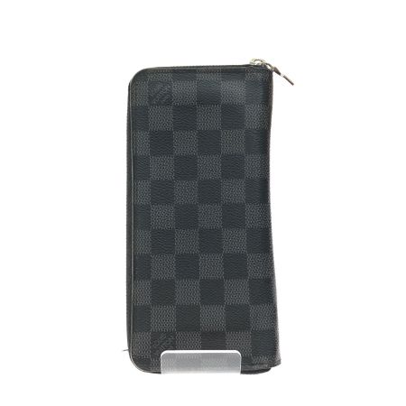  LOUIS VUITTON ルイヴィトン メンズ 長財布 ダミエ グラフィット ジッピーウォレット ヴェルティカル N63095