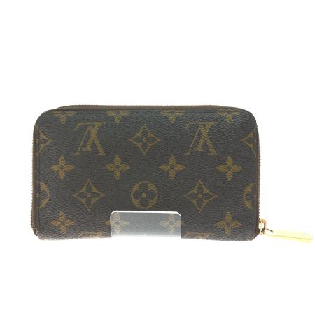  LOUIS VUITTON ルイヴィトン ユニセックス モノグラム ジッピーコンパクトウォレット  Ml4161 ブラウン