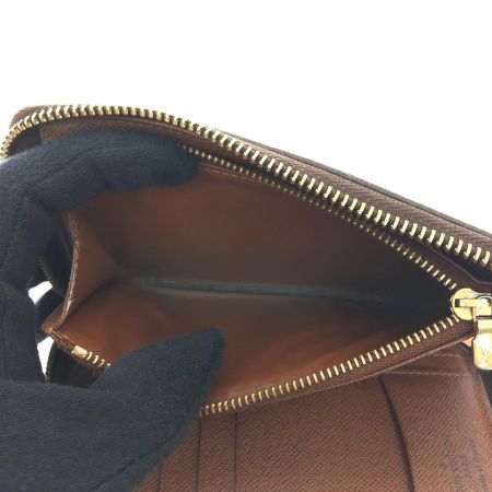  LOUIS VUITTON ルイヴィトン ユニセックス モノグラム ジッピーコンパクトウォレット  Ml4161 ブラウン