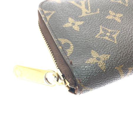  LOUIS VUITTON ルイヴィトン ユニセックス モノグラム ジッピーコンパクトウォレット  Ml4161 ブラウン