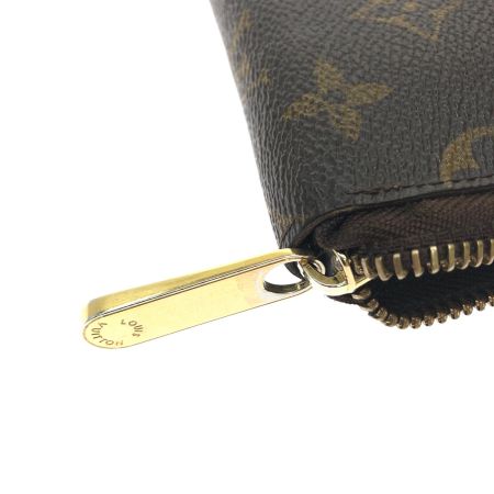  LOUIS VUITTON ルイヴィトン ユニセックス モノグラム ジッピーコンパクトウォレット  Ml4161 ブラウン