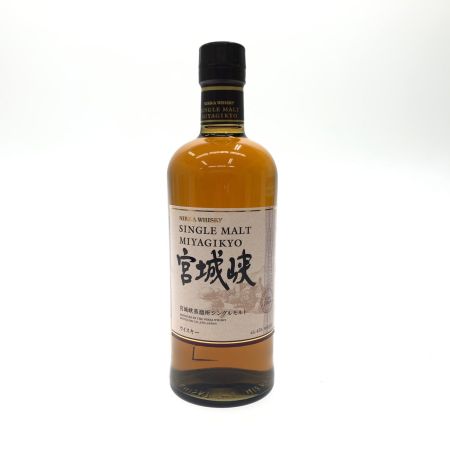 【北海道内限定発送】 NIKKA ニッカウヰスキー ジャパニーズウイスキー シングルモルトウイスキー 宮城峡 700ml 箱入 未開栓