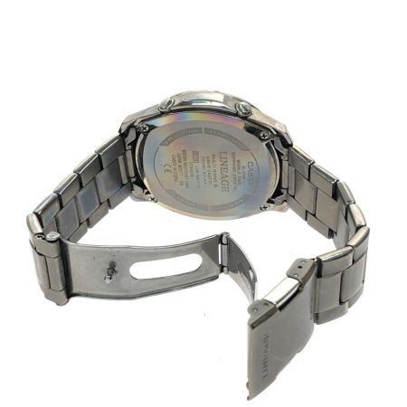 CASIO カシオ メンズ腕時計 電波ソーラー LINEAGE クロノグラフ LIW-M610TS