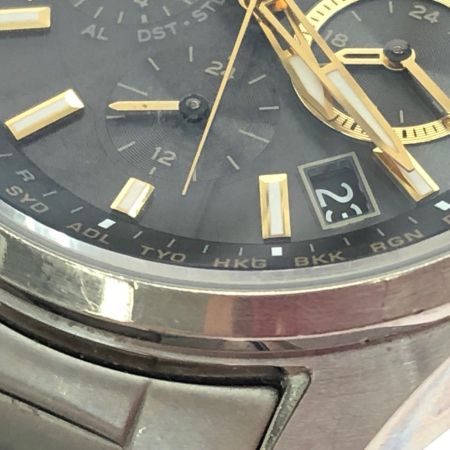 CASIO カシオ メンズ腕時計 電波ソーラー LINEAGE クロノグラフ LIW-M610TS