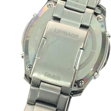 CASIO カシオ メンズ腕時計 電波ソーラー LINEAGE クロノグラフ LIW-M610TS