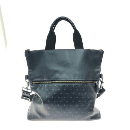  COACH コーチ レディース ショルダートート チャールズ フォールドオーバー ブルースタードット F59309 ネイビー