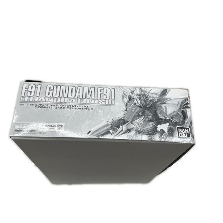  BANDAI MG 1/100  F91 ガンダムF91 Ver.2.0 [チタニウムフィニッシュ]
