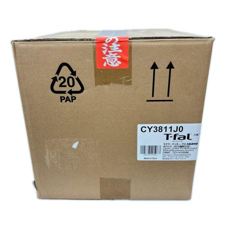 T-fal ティファール ラクラ・クッカー プロ 自動調理鍋（圧力機能付き） CY3811J0