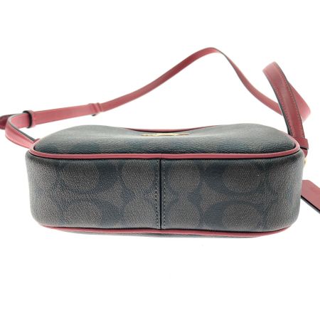  COACH コーチ レディース ショルダーバッグ アウトレット シグネチャー カメラバッグ ミニショルダー C9926 レッド×ブラウン