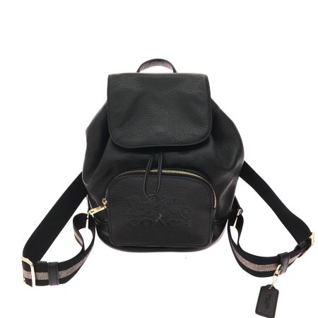  COACH コーチ レディース リュック バックパック レザー 90399 ブラック
